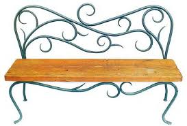 Bancuta Gradina Fier Forjat Decor Outdoor Decor Little Garden