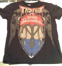 Details About Tapout Black T Shirt Size Xl Team Mousasi