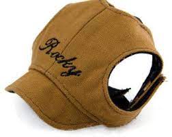 Dog Hat Personalized Sun Visor Baseball Hat Style Dog Hat Baseball Hat Style Crochet Dog Clothes