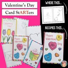 Most people i send cards to comment that, even in the age of email and text messaging, they still enjoy receiving real cards in the mail. Valentine S Day Card Starters Creative Make Your Own Valentines Cards Activity