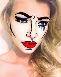 28 Trendy Makeup Halloween Tutorial Pop Art Pop Art Makeup Pop Art Makeup Tutorial Halloween Makeup