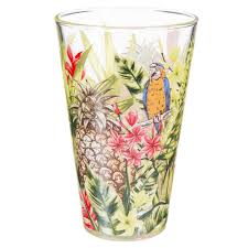Copa Alta De Cristal Jungle Jarras De Vidrio Florero De Vidrio Copas De Vino