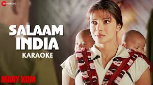 Salaam India Karaoke Lyrics Instrumental Mary Kom Priyanka Chopra Youtube Salaam india lyrics from mary kom (2014) movie is penned by sandeep singh , sung by vishal dadlani, salim merchant , music composed by shivam , starring kareena kapoor, yo yo honey singh.