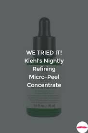After using kiehl's products on and off for the past 2 years, i'm here to update you guys with my current skin. We Tried It Kiehl S Nightly Refining Micro Peel Concentrate Review Be For Beauty
