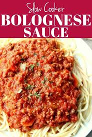 This Slow Cooker Bolognese Sauce Is The Best Classic Meat Sauce Ever This Rich And De Slow Cooker Bolognese Slow Cooker Bolognese Sauce Bolognese Sauce Recipe