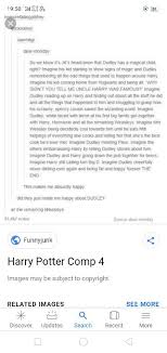 Écrivez, publiez, libérez votre imagination! What Are Some Of The Best Headcanons That Describe Harry S Childhood With The Dursleys Quora