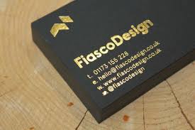 Fiasco Foil Block Business Cards Fiasco Design Gold Foil Business Cards Printing Business Cards Creative Design Agency