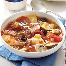 Pepperoni Pizza Soup Recipe Pizza Soup Pizza Soup Recipe Recipes