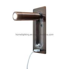 Wall lamp 7 inch, wall lamp with plug in cord, plug in wall sconce with 2 usb port, dimmable wall sconces with fabric linen shade and swing arm, sconces wall. China Jlw A003b 3w Led Bedside Wall Sconce For Hotel With Power Out Let And Usb Port China Wall Lamp With Usb Port Led Wall Lamp