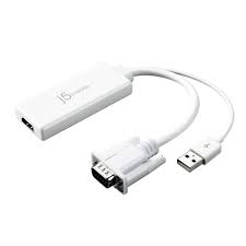 How does j5create dual hdmi mini dock work? Buy J5create Vga To Hdmi Video Audio Adapter Online In Turkey 963420293