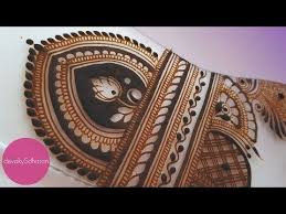 Contemporary Indian Bridal Mehendi Design Henna Tutorials By Devaky S Dharan Youtube Mehendi Designs Henna Tutorial Beautiful Henna Designs