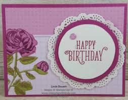 Here is the video tutorial…. Card Making Made Easy Stamping With Linda