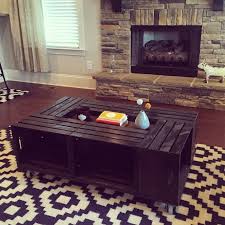 Diy coffee table | wooden crates. How To Build A Crate Coffee Table Diy Projects For Everyone