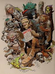 The Monster Art Of Jack Davis Jack Davis Monster Art Book Art
