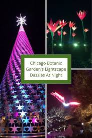 Dazzled By Nature Inspired Holiday Lights At Chicago Botanic Garden S Lightscape Holiday Lights Display Holiday Lights Holiday