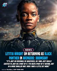 Shuri is right coming back!! 👀