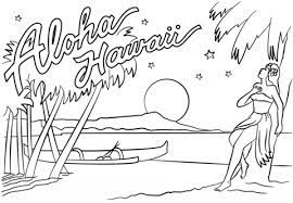 Maybe you would like to learn more about one of these? Aloha Hawaii Coloring Page From Hawaii Category Select From 24848 Printable Crafts Of Ca Beach Coloring Pages Flag Coloring Pages Coloring Pages Inspirational