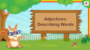 You can describe people around you by using the physical appearance adjectives list below. Adjectives Describing Words English Grammar Composition Grade 2 Periwinkle Youtube