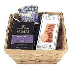 Earl Grey Tea Gift Basket Earl Grey Tea With Tea Mug And Shortbread Tea Cookies Tea Gift Baskets Coffee Gifts Tea Gifts