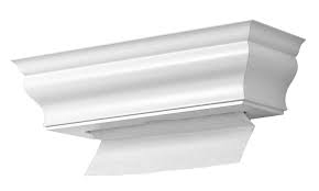 amazon com wood paper towel dispenser white healthy shelf single sheet wall mount bathroom holder crown molding dispensers concealed gun storage furniture