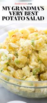How To Make The Best Potato Salad Foodiecrush Com In 2020 Potatoe Salad Recipe Best Potato Salad Recipe Easy Salad Recipes