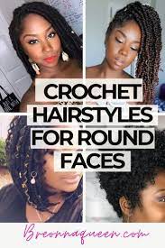 Crochet Hair Styles For Round Faces That Are Trendy Cute Braids For Black Hair Crochet Hair Styles Hair Styles