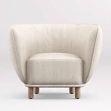 Modern accent chairs can add additional seating in any contemporary living room. Living Room Chairs Accent Swivel Crate And Barrel