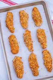 Rewrap the tin foil chicken if it is not done and return it to the oven to finish cooking. Crispy Oven Baked Chicken Tenders Video Sweet And Savory Meals
