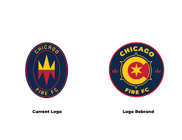 The current status of the logo is active, which means the logo is currently in use. Chicago Fire Fc Rebrand On Behance