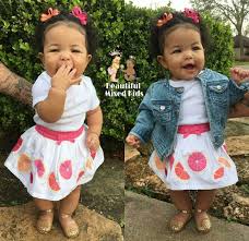 Black And Mexican Girls Koi 7 Months African American Cuban Mexican Baby Girl Clothes Winter Black Baby Girls Cute Kids
