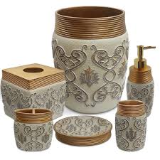 Shop for modern bathroom accessories and the best in modern furniture. Overstock Com Online Shopping Bedding Furniture Electronics Jewelry Clothing More Bath Accessories Set Bath Accessories Gold Bathroom Accessories