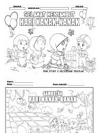 Biarkan anak anda berasa mereka adalah seperti artis sebenar. Gambar Mewarna Hari Kanak Kanak Docx