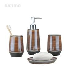 A bathroom tray is also known as tub caddy, bathtub tray, bath rack, etc. Trendy Glazed Stoneware Household Decoration Porcelain Bathroom Accessories Set China Accessories Set Bathroom Accessories Set Made In China Com