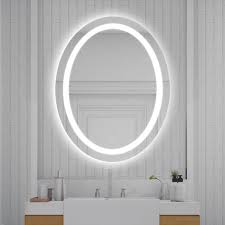 Led beleuchtung, eine integrierte ablage oder eine steckdose für den fön oder die rasur? Led Anti Fog Ellipse Badspiegel Beleuchtung Badezimmerspiegel Wandspiegel Ys174123