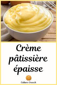 Creme Patissiere Epaisse En 2020 Recette Recette Facile Patissiere