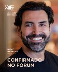 Diego Barreto, CEO do iFood, está confirmado no XIII Fórum de Lisboa. 🔗  Acesse o link na bio e inscreva-se!