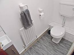 When choosing your smaller decor pieces, opt for playful patterns or luxurious materials and finishes to ensure that they are the centre of attention in your bathroom. Modern Downstairs Toilet And Utility Room Design Ideas