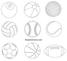 Black And White Beach Ball Clipart Free Sports Ball Free Vector Cliparts Sticker Template File Sticker Template Free Stencils Printables Templates Sports Balls