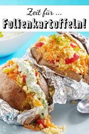 Folienkartoffeln Rezepte Aus Dem Backofen Und Vom Grill Folienkartoffeln Folienkartoffel Backofen Und Kartoffeln Backofen