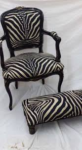 Silla Zebra African Home Decor Modern Antique Furniture Upholstered Furniture