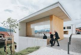 Nextroom At Dorfzentrum Patsch Todorka Iliova Raimund Wulz Patsch A 2018 Foto Tobias Christoph Dorf Architekt Geschoss