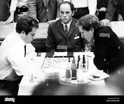 Bobby fischer spassky 1972 hi-res stock ...