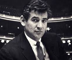 Leonard Bernstein performs with the Israel Philharmonic