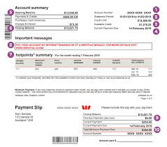 As you skim through your credit card statement or check your credit card account online, you'll see a lot of different terms. Understanding Credit Card Statements Credit Cards Westpac Nz