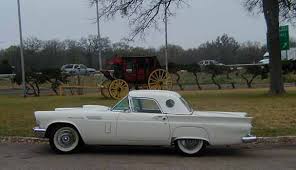 Image result for Colonial White 1957 Thunderbird