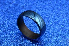 Damascusring Mensweddingbands Damascusweddingband Damascussteelrings King Will Warrior 8mm B Damascus Ring Damascus Steel Wedding Band Damascus Steel Ring