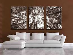 Three Large Multi Panel Wall Art Aspen 20x24 Inch Or 24x36 Canvas Print Sepia Forest Nature Home Decor Huge Large Canvas Wall Art Wall Canvas Large Canvas Art