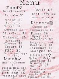Welcome to bloxburg 5 menu codes doovi. Pin By Ingrid Gran On Menu For Bloxburg Level 6 Ceasar Salad Grilled Cheese Food Menu
