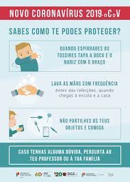 300 003 990 | centro de contacto empresas: Cartaz Da Dgs Sobre O Covid 19 Coronavirus Dgeste