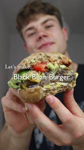 @jamieoliver BLACK BEAN BURGER 🌱 healthy, vegan and full of flavor!, ⠀, I  recently came across this recipe by Jamie Oliver and it didn't disappoint!  Mushrooms are really such a good meat replacement ...